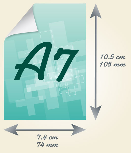 A7 Paper Size | All informations about sheet of paper